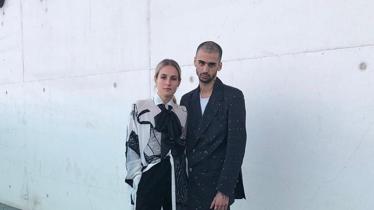 María Villar y su novio no se pierden la MBFWM 2019