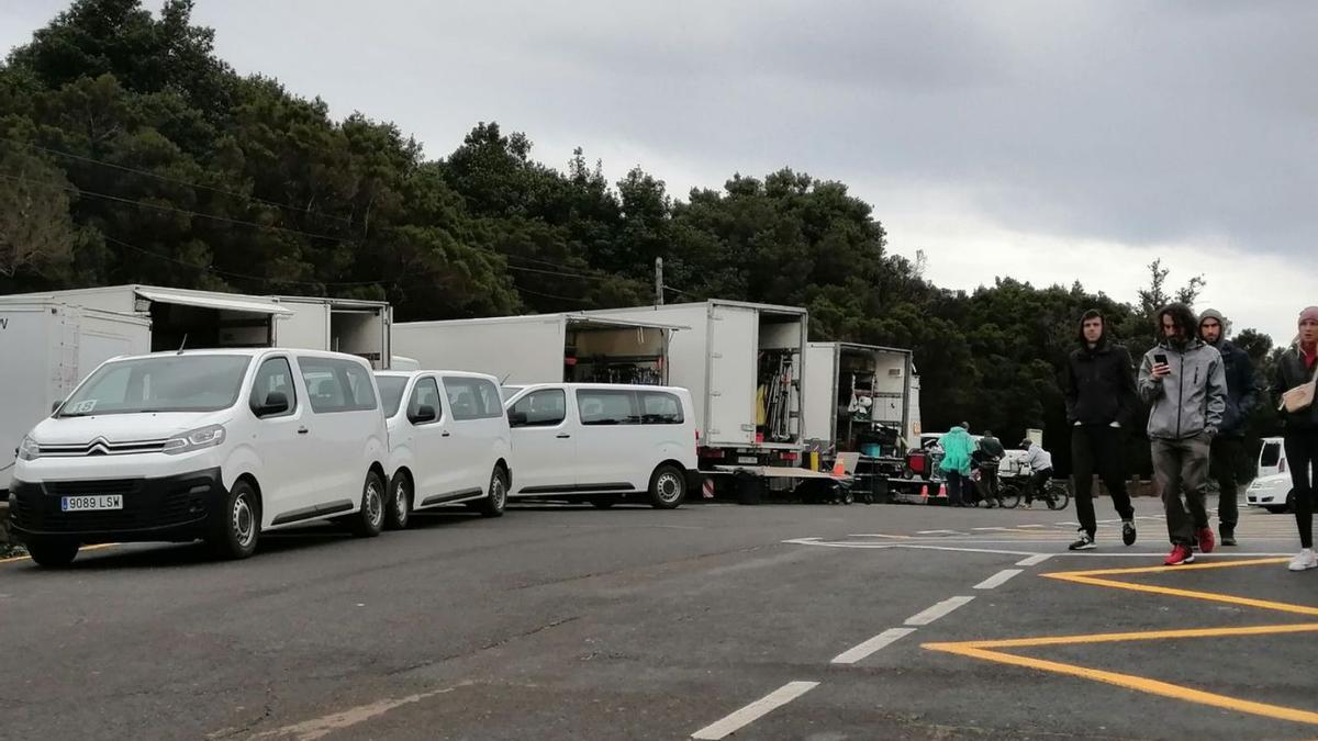 Situación en la carretera insular de acceso a Anaga por la cumbre. | | EL DÍA