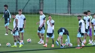 Así ha sido el primer entrenamiento de la Argentina de Messi en Alicante