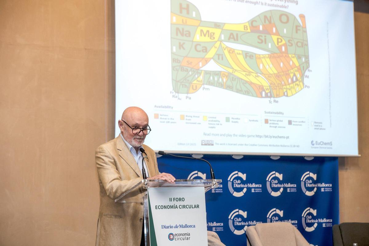 Ángel Fernández, presidente de honor de la Fundación para la Economía Circular.