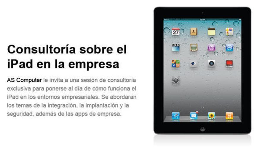 Apple organiza en Santiago una sesión sobre el iPad dirigida al sector empresarial