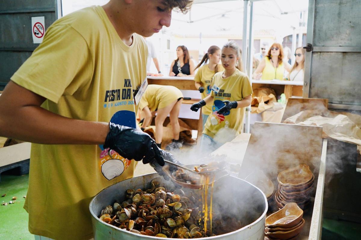 La cocina de la fiesta.