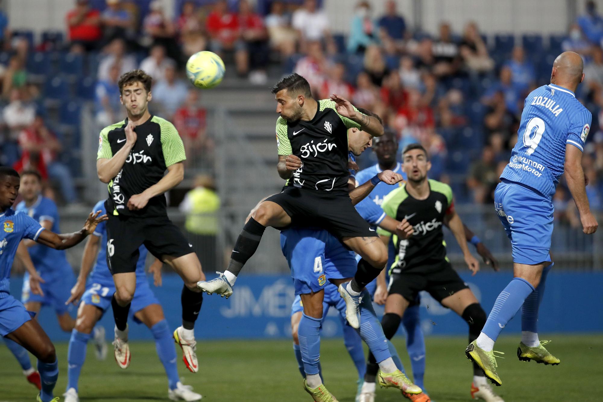 EN IMÁGENES: Así ha sido el Fuenlabrada-Sporting