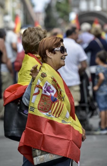 30/09/2017 LAS PALMAS DE GRAN CANARIA. Manifestación contra el 1-0 de San Telmo a Santa Ana. FOTO: J. PEREZ CURBELO