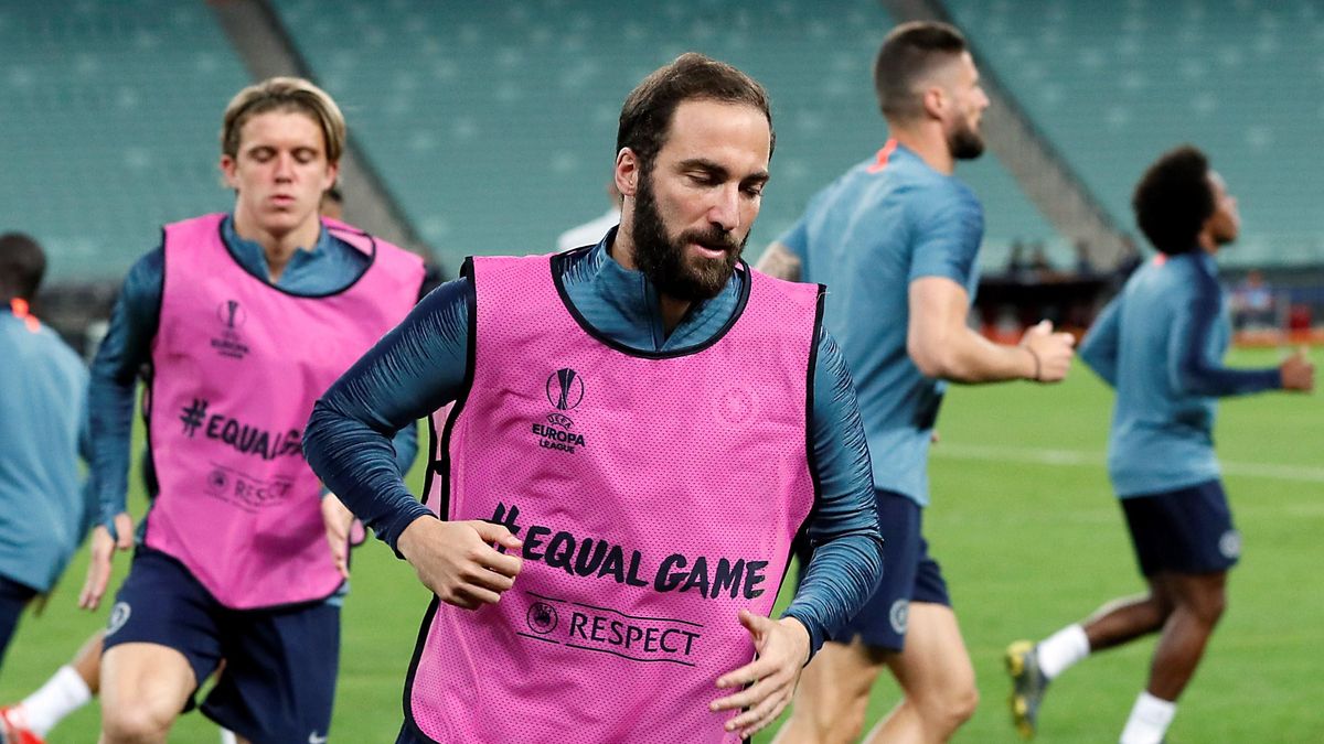 El delantero argentino Gonzalo Higuaín.