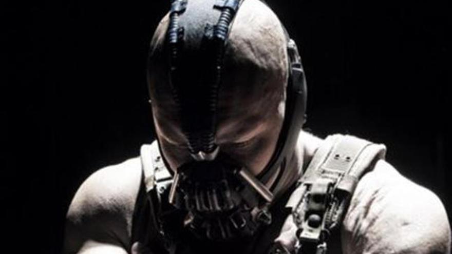 Tom Hardy es Bane en ´The Dark Knight Rises´.