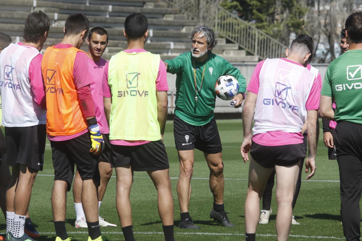 Pablo Alfaro, durante su etapa en el Córdoba CF.