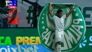 Endrick, lanzado: reaparición y gol clave con el Palmeiras