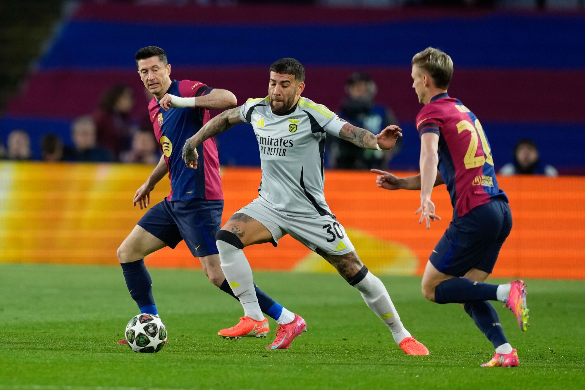 Champions League: FC Barcelona - Benfica, en imágenes.