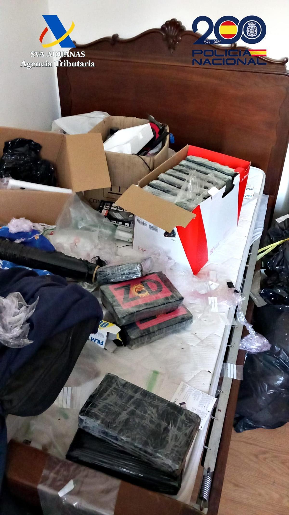 En el &quot;piso de seguridad&quot; se localizaron 20 kilos de cocaína.