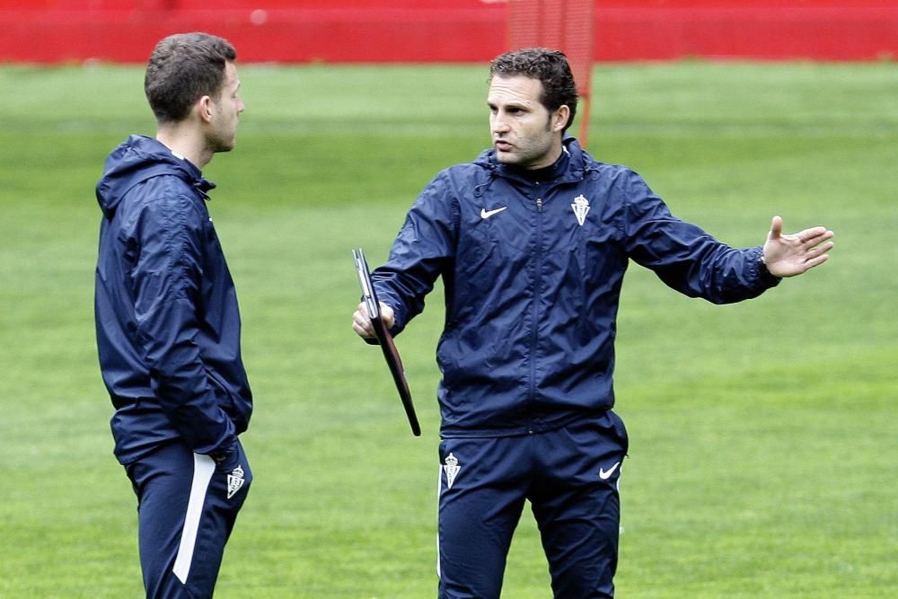 Entrenamiento del Sporting