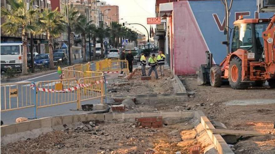 Obras en Beniparrell.