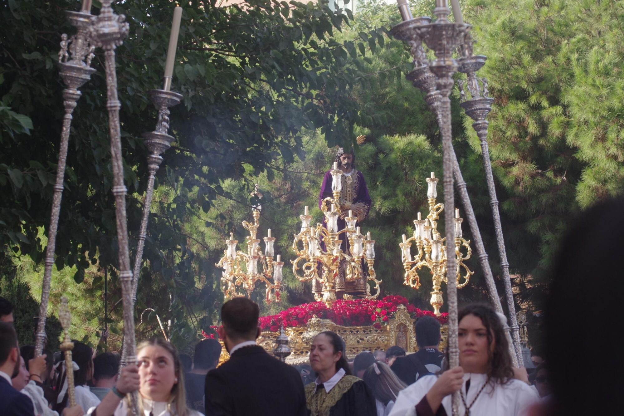 Salida extraordinaria del Señor de la Soledad por el 25 aniversario de su bendición