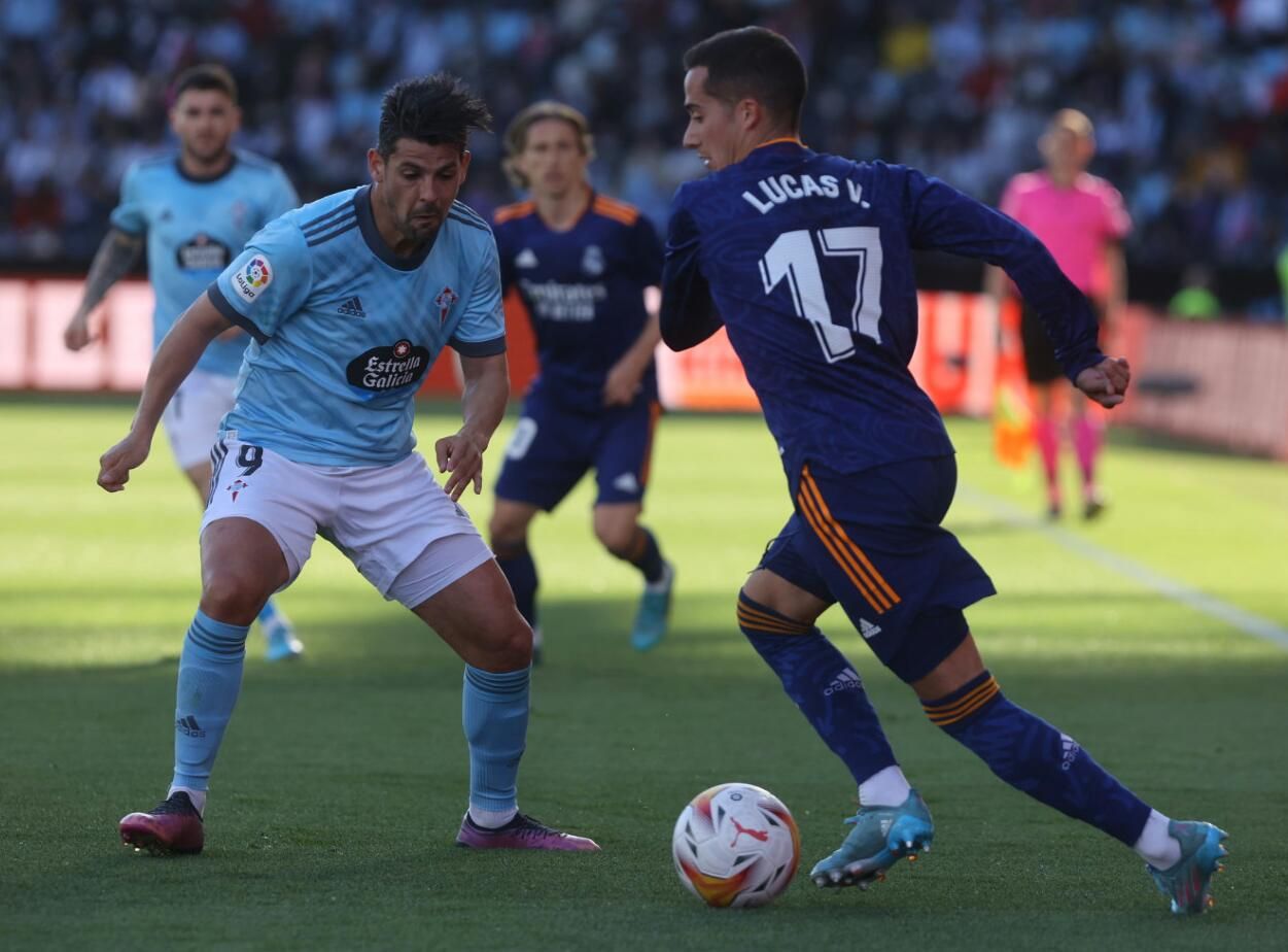 Así se está viviendo el cara a cara entre el Celta y el Madrid en Balaídos