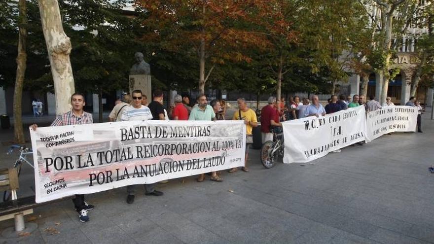 Los trabajadores de Auzsa anuncian 14 jornadas de paros en otoño