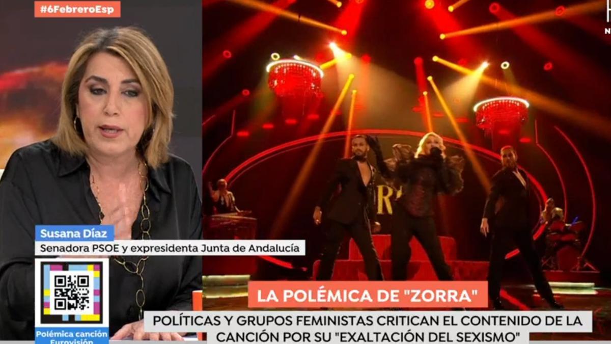 Susana Díaz en 'Espejo Público'
