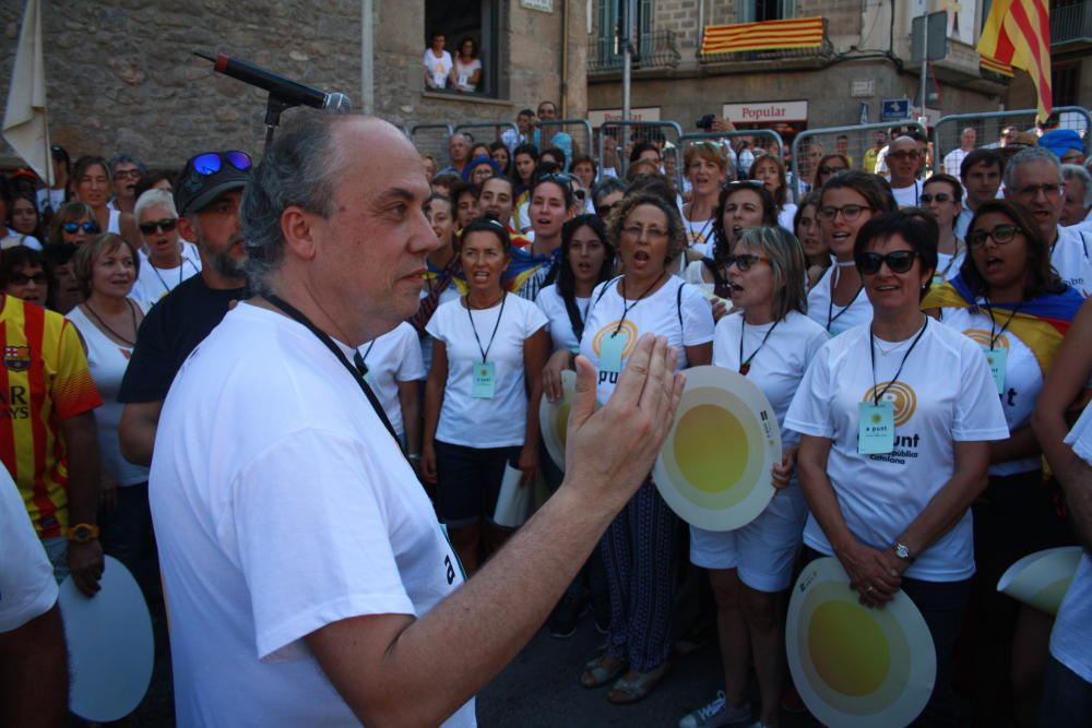 Macrogaleria de la Diada a Berga