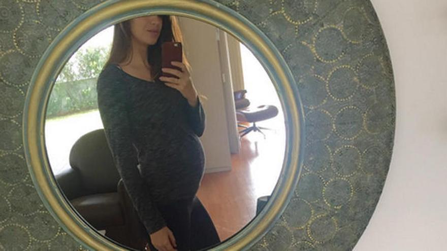 Sara Carbonero muestra su embarazo.
