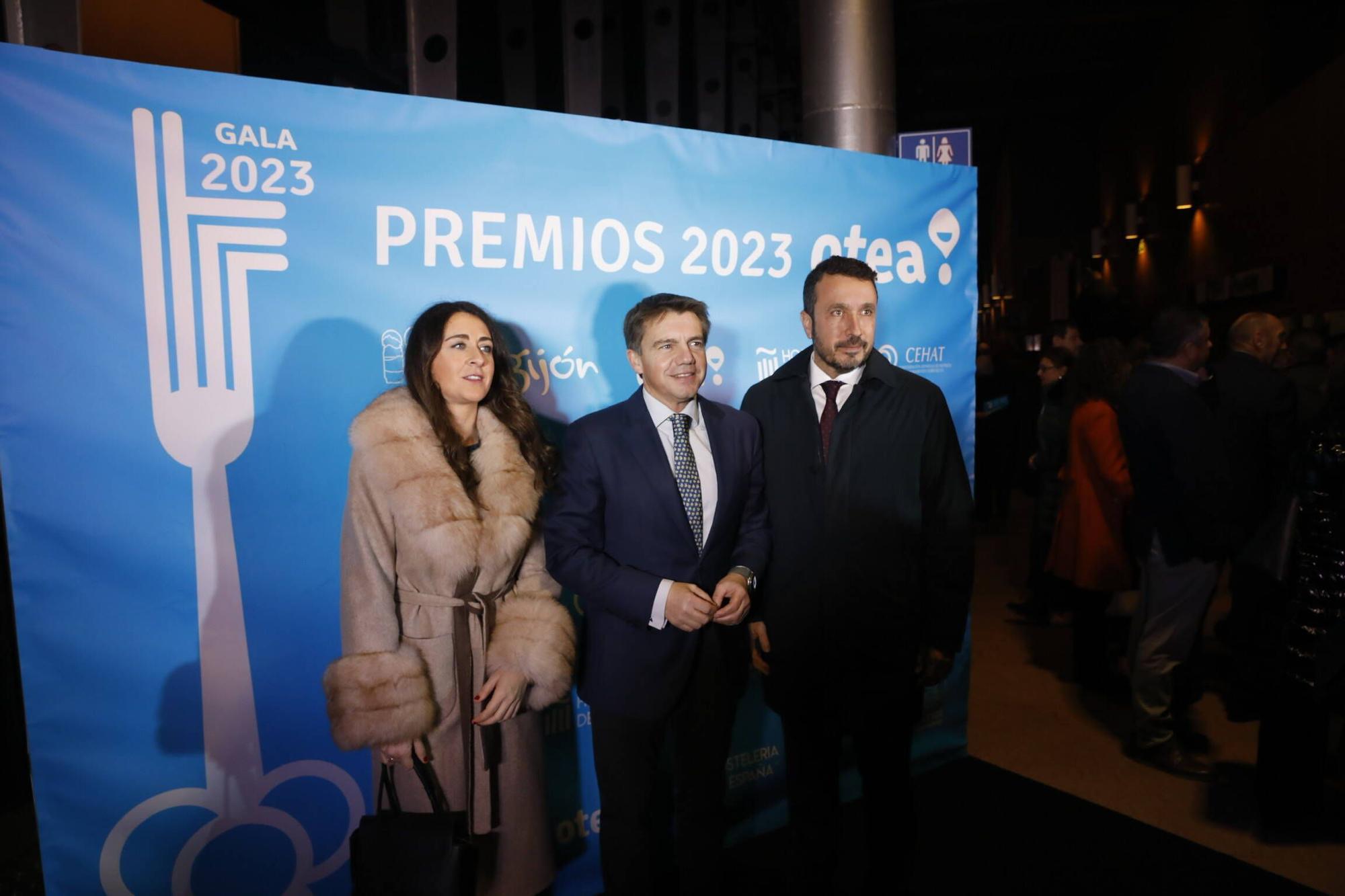 Gala de entrega de los premios de la patronal hostelera Otea, en imágenes