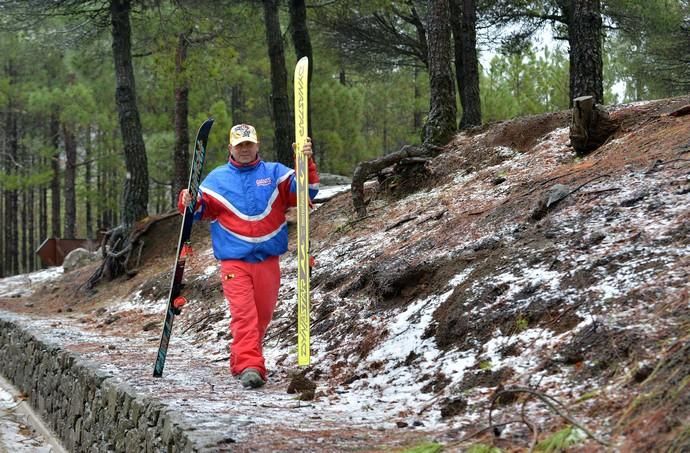 NIEVE CUMBRE GRAN CANARIA