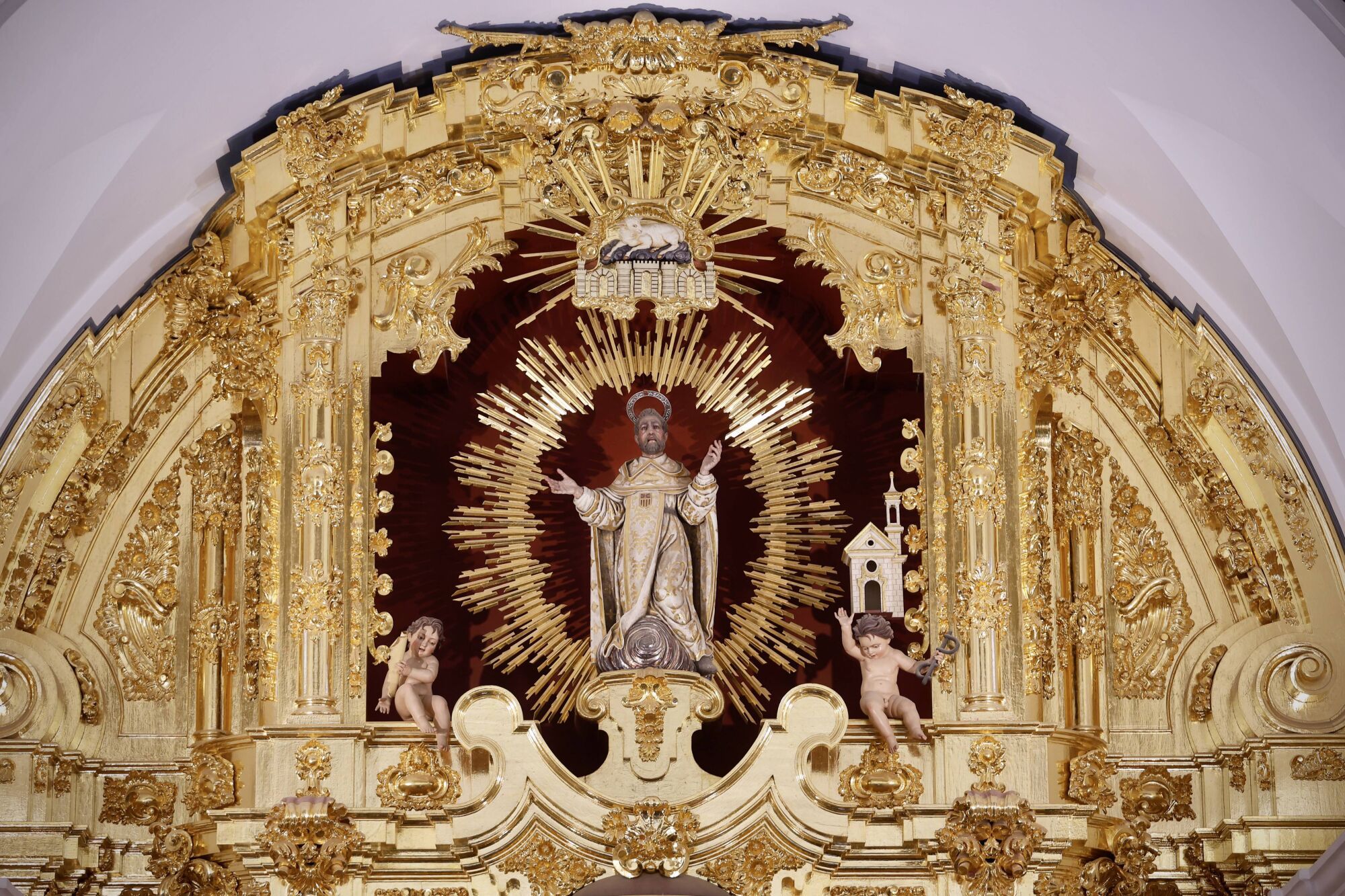 El retablo mayor de La Merced