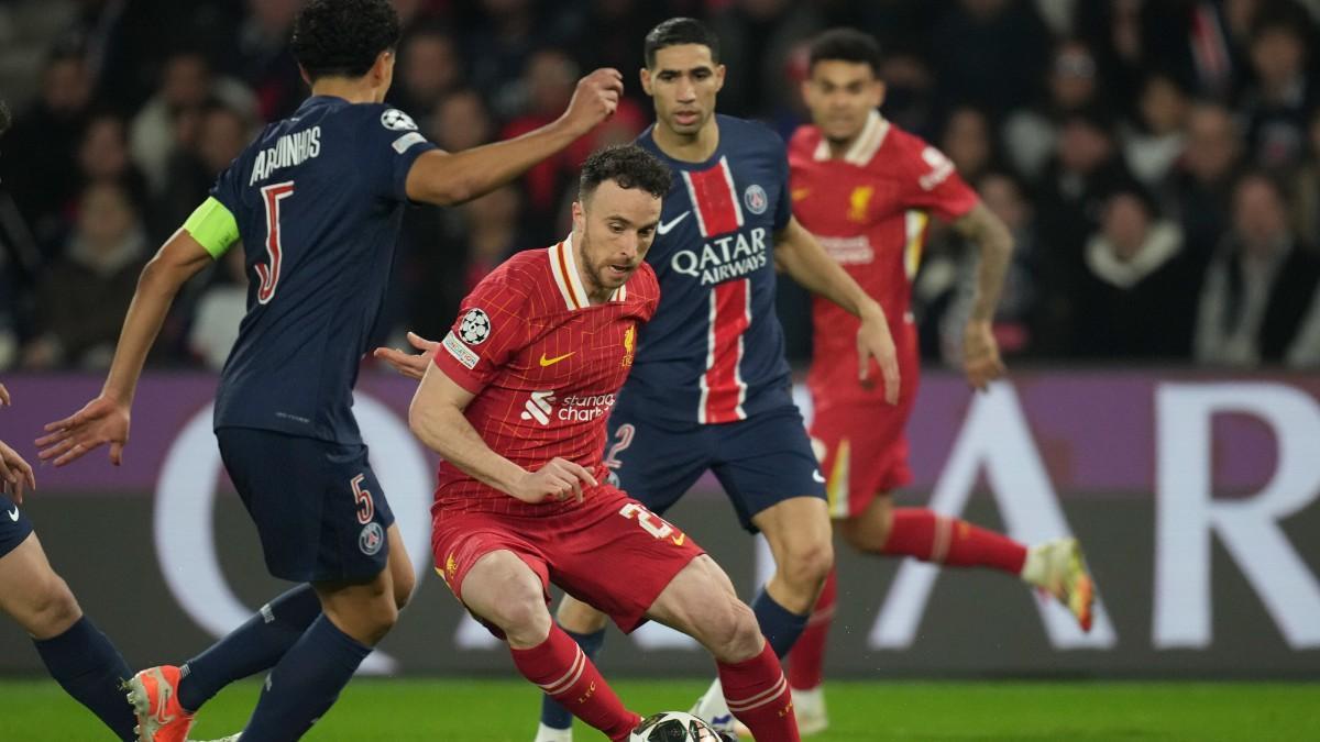 Resumen, goles y highlights del PSG 0 - 1 Liverpool del partido de ida de los octavos de final de la Champions League