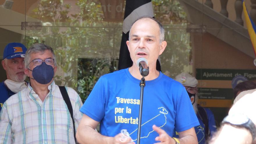 La Travessa de la Llibertat de Jordi Turull visita la ciutat de Figueres