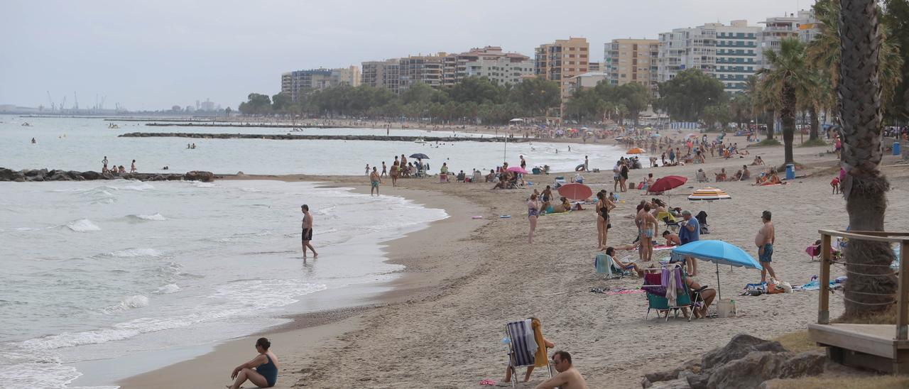 Playa de Benicàssim, este verano.