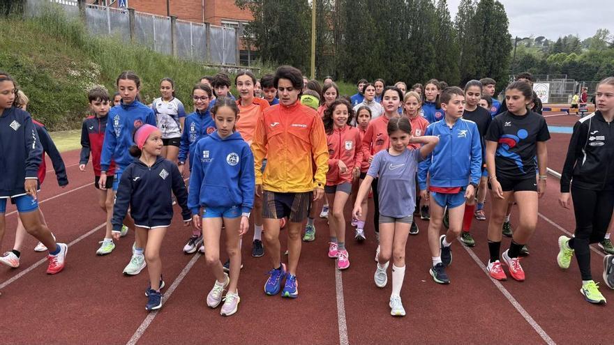 María Pérez, la reina mundial de la marcha, encabezará el domingo la fiesta del deporte en Oviedo