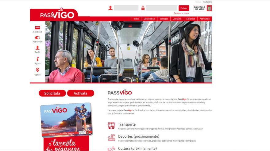 Web de la PASSVIGO