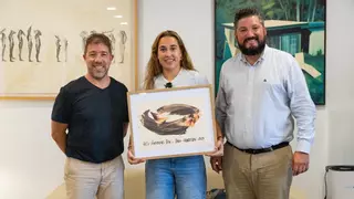 El ayuntamiento de Marratxí recibe a Cata Coll tras el subcampeonato de Europa