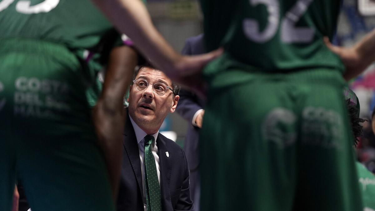 Fotis Katsikaris, entrenador del Unicaja.