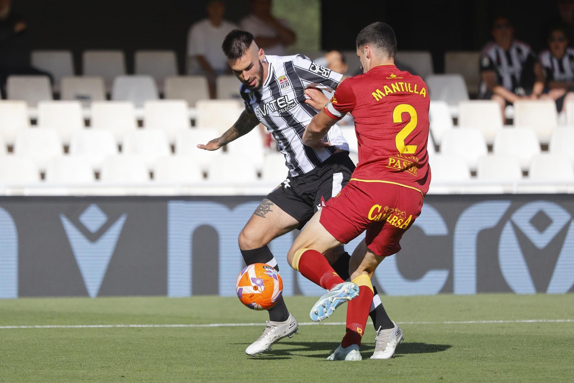 La victoria del FC Cartagena ante el Racing, en imágenes