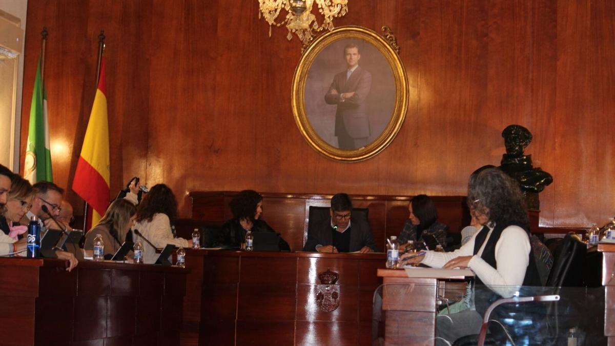 Pleno de la Corporación municipal de Montilla.