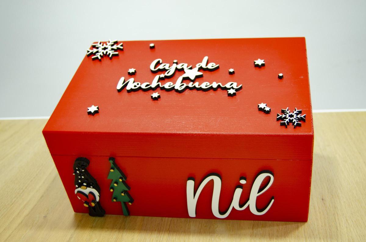 Caja de Nochebuena para guardar recuerdos, de By Chorén