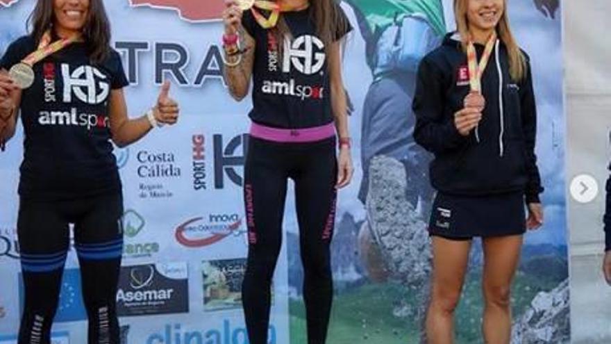 La igualadina Avilés es penja el bronze  a l&#039;estatal de trail