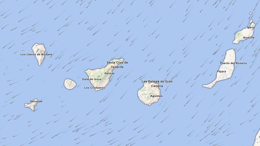 Predicción del tiempo en Canarias para este martes, 2 de diciembre