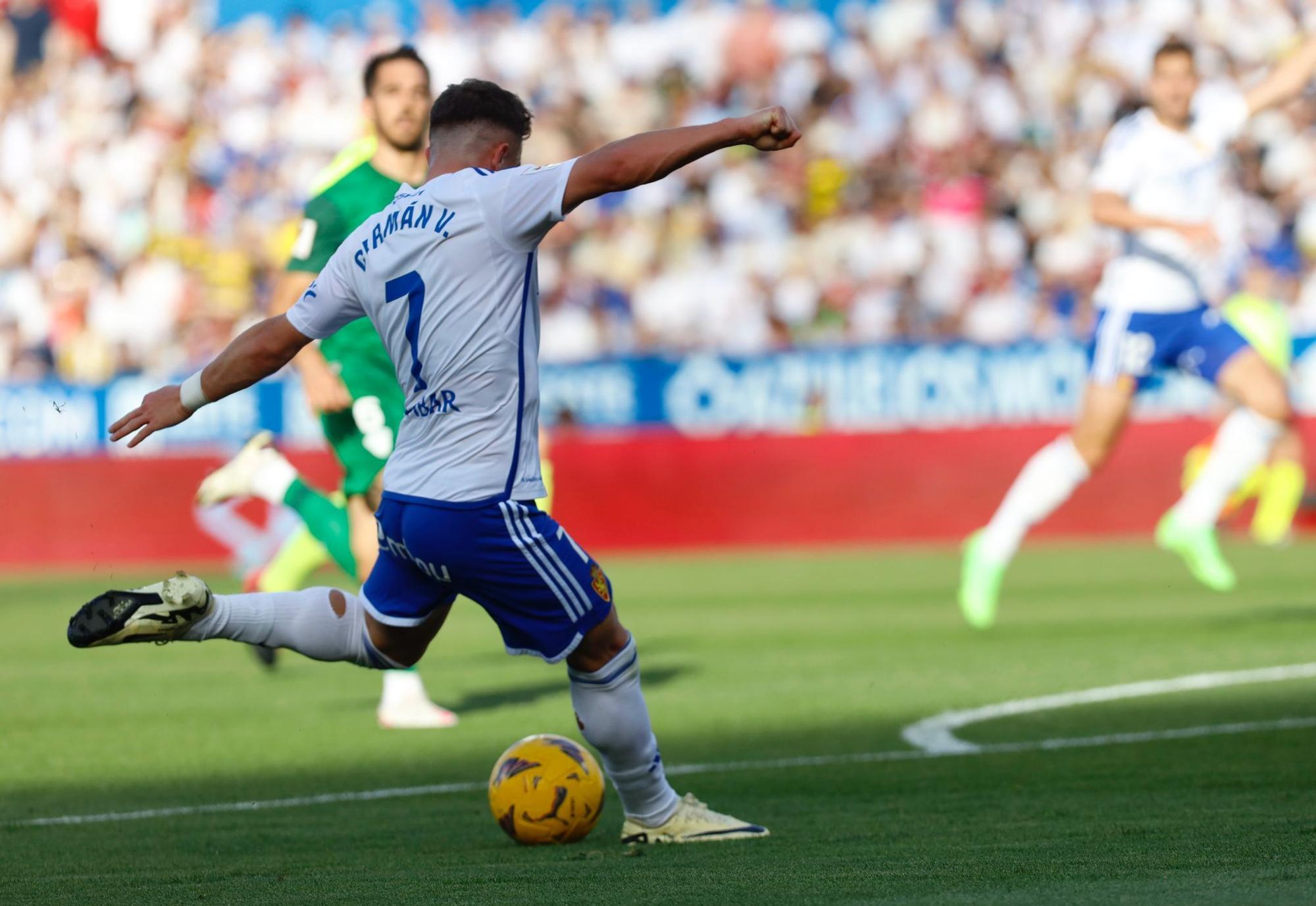 Real Zaragoza - Elche, en imágenes