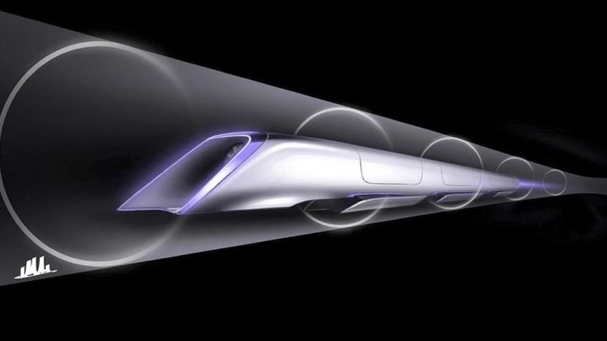 El tren futurista Hyperloop llega a Europa