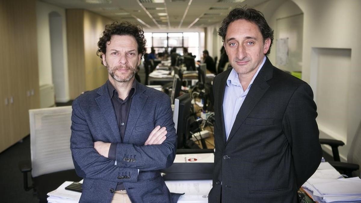Frederic Gil y Jordi Pérez, directores de la empresa PGI Engineering.