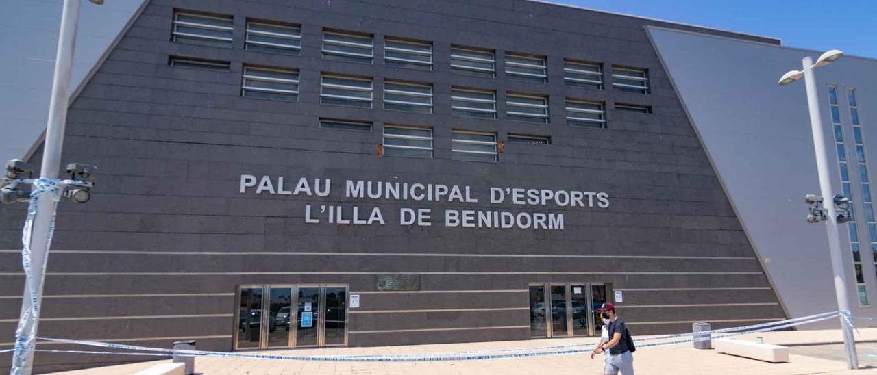 El Palau d&#039;Esports l&#039;Illa de Benidorm.