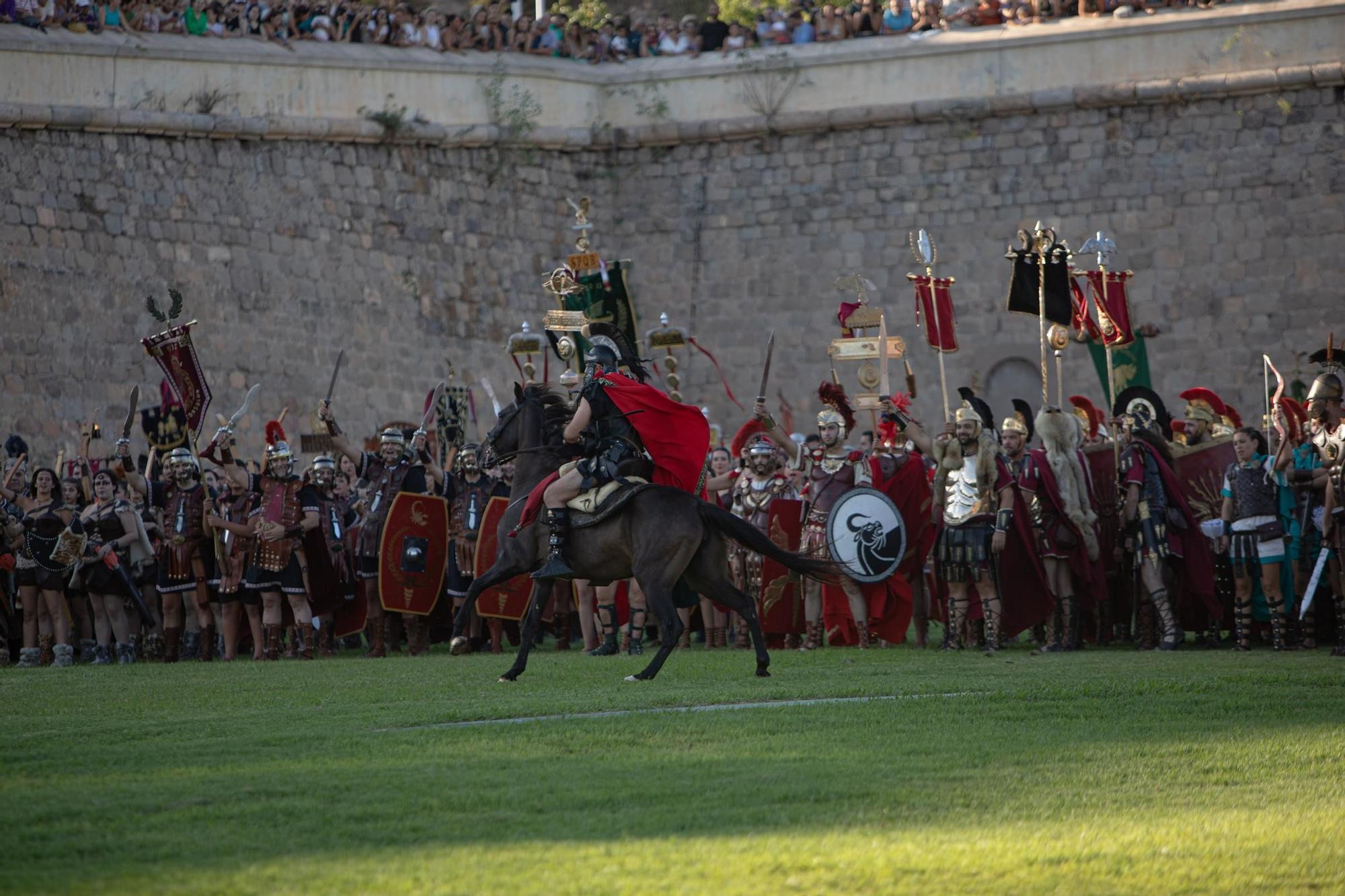 Batalla de Carthagineses y Romanos