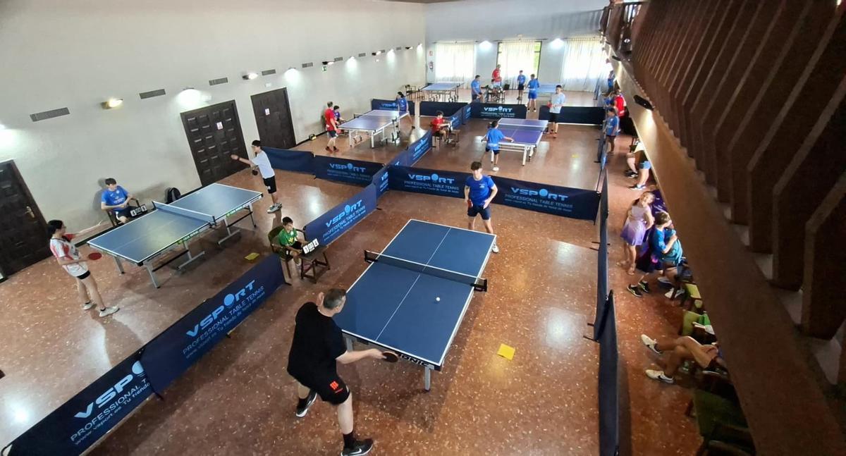Imagen de la actividad en el Club Esla durante el torneo.