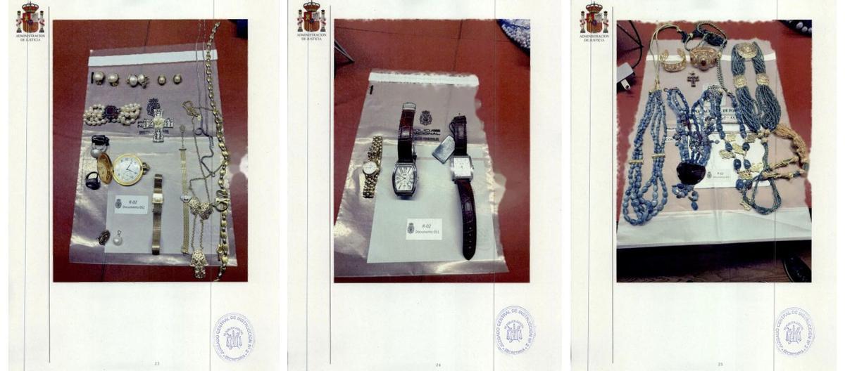 Altres de les joies classificades en bosses per la policia | EP