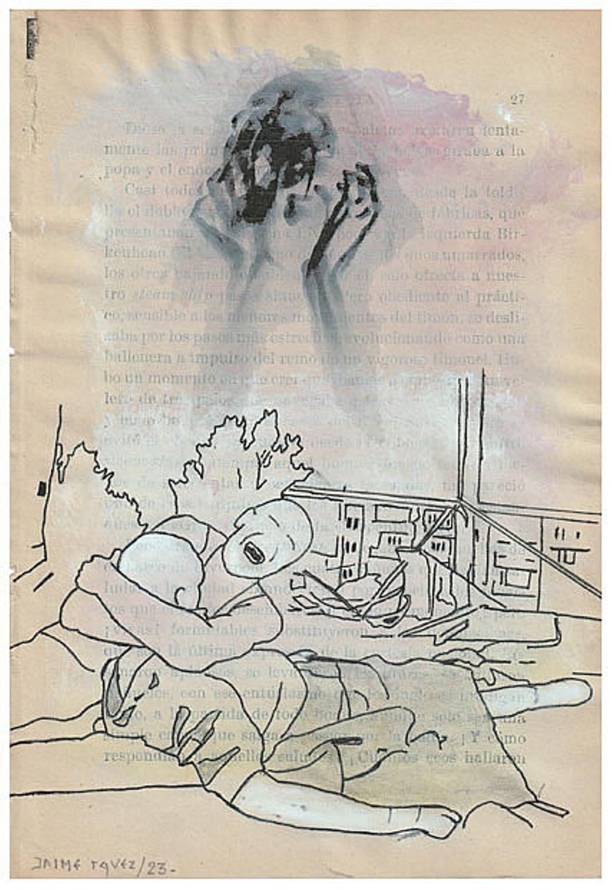 Un fragmento de "Todos pierden", de Jaime Rodríguez.