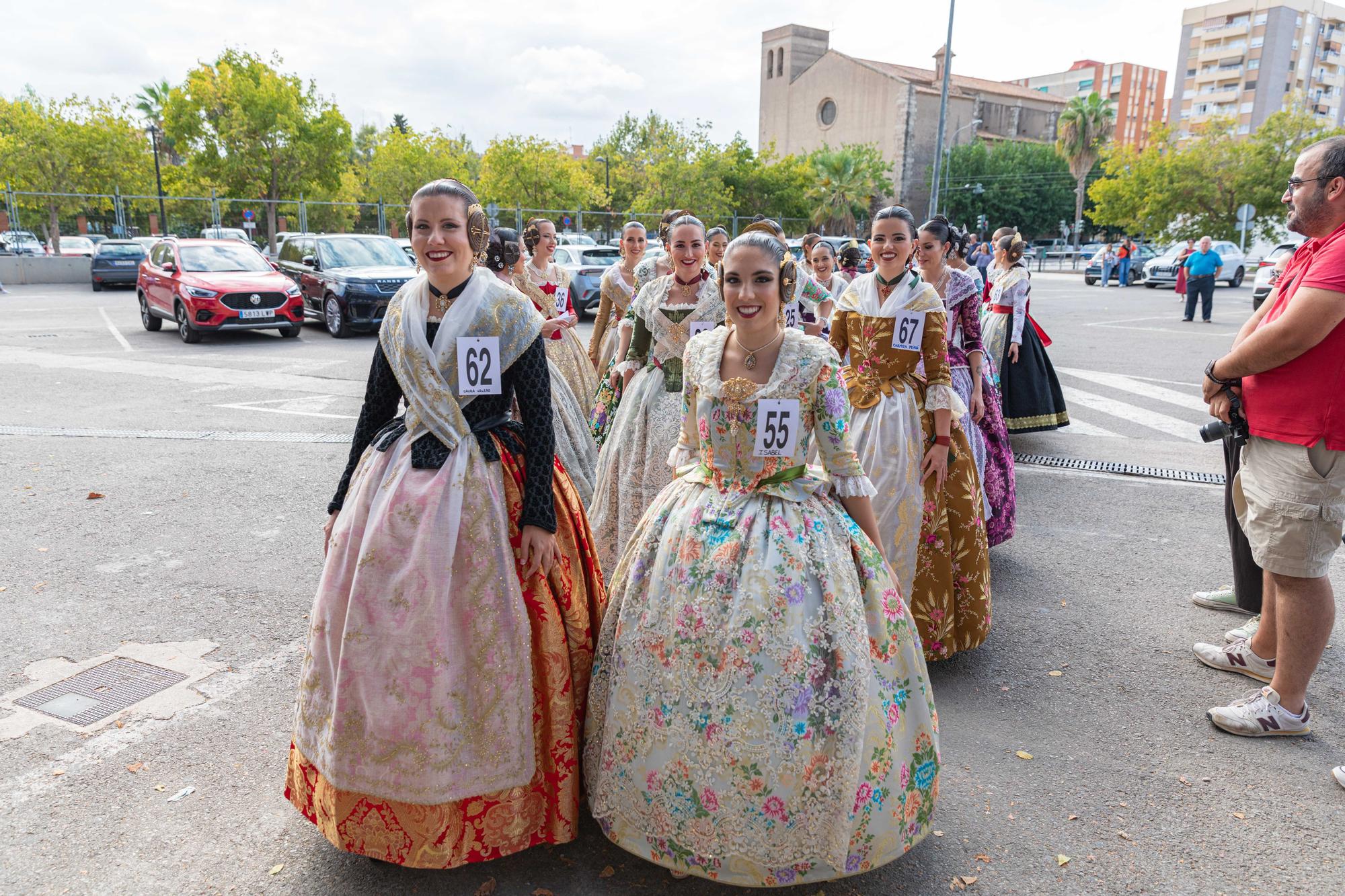 Visita de las candidatas al Ciutat de València