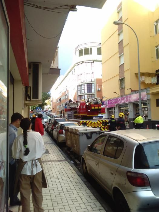 El incidente ha ocurrido este lunes por la mañana en la calle Gordon