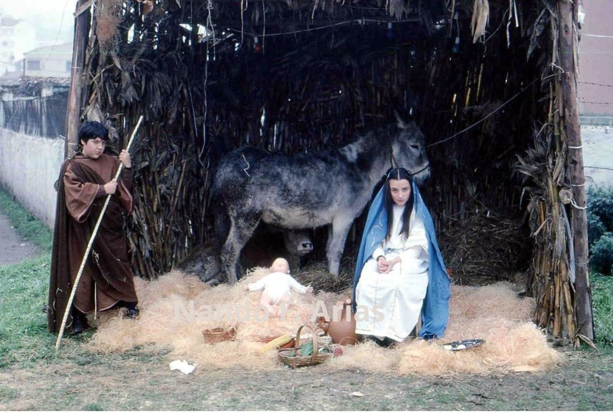 El belén viviente de El Casal, en imágenes