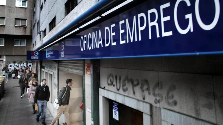 Oficina de empleo en A Coruña.