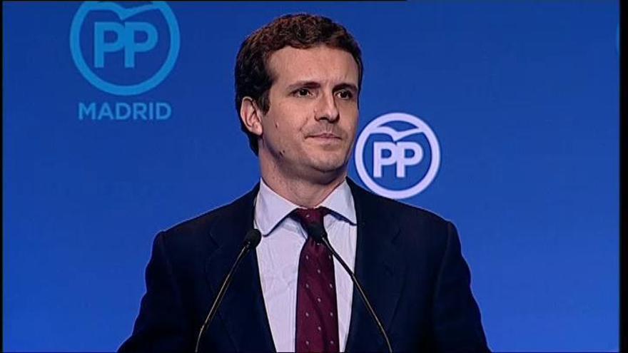 Casado siente "vergüenza, indignación y preocupación" tras la reunión entre Sánchez y Torra ayer